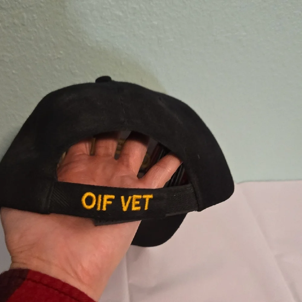 Operation Iraqi Freedom Veteran Cap - Black